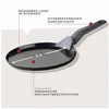Bild von FACKELMANN Crêpepfanne 25cm Statement   Keramik-Antihaft, Aluminium, Induktion