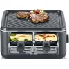 Bild von Severin Raclette Black Line Lite Mini RG 2360, 4 Raclettepfännchen, 600 W, Raclette-Grill