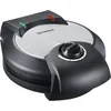Bild von Severin Waffeleisen WA 2103, 1300 W, Antihaftbeschichtung, für Herzwaffeln, ca. 1.300 W, schwarz/Edelstahl