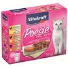 Bild von Vitakraft Katzenfutter Poesie DeliSauce, Multipack Fleisch, 6 Beutel, Nassfutter für: Katzen