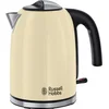Bild von RUSSELL HOBBS Wasserkocher Colours+ 20415-70, 1,7 l, 2400 W, Edelstahl Creme, herausnehmbarer Kalkfilter, optimierte Ausgusstülle