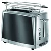 Bild von RUSSELL HOBBS Toaster Luna Moonlight Grey 23221-56 2 Schlitz Brötchenaufsatz, für 2 Scheiben, 1550 W