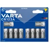 Bild von VARTA Varta LITHIUM Cylindr. CR123A Bli10 Fotobatterie CR123A Lithium 1430 m Fotobatterie