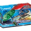 Bild von Playmobil® Polizei-Hubschrauber: Fallschirm-Verfolgung (70569), My Action Heroes Konstruktions-Spielset, (19 St), Made in Germany