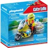 Bild von Playmobil® Notarzt-Motorrad mit Blinklicht (71205), My City Life Konstruktions-Spielset, mit Lichtmodul, Made in Europe