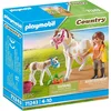 Bild von Playmobil® Country 71243 - Pferd mit Fohlen - Figuren Spiel-Set Reiterhof Zubehö Spielbausteine