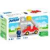 Bild von Playmobil® Feuerwehrleiterfahrzeug (71683), JUNIOR Konstruktions-Spielset, (2 St), Made in Europe