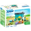 Bild von Playmobil® Tierpension mit Futterspender (71690), JUNIOR Konstruktions-Spielset, (21 St), Made in Europe