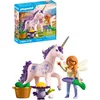 Bild von Playmobil® Sammeleinhorn, Glückslavendel mit Fee (71843), Princess Magic Konstruktions-Spielset, (19 St)