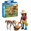 Bild von Playmobil® DuoPack Reiterin mit Fohlen (72026), I Love Horses Konstruktions-Spielset, (7 St)
