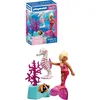 Bild von Playmobil® Meerjungfrau mit Seepferdchen (72109), Fantasy & Magic Konstruktions-Spielset, (6 St)