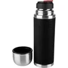 Bild von Emsa Thermoflasche Senator Sleeve, Silikonmanschette, Safe Loc Verschluss, dicht, 12h heiß, 24h kalt