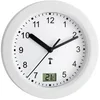 Bild von TFA Dostmann Wanduhr Funk-Badezimmer-/Feuchtraumuhr 60.3501 (Badezimmer-/Feuchtraum geeignet)