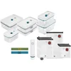Bild von Zwilling Vakuumbehälter Fresh & Save, Aufbewahrungssystem, Glas, Kunststoff, (Set, 16-tlg), Vakuum Starterset für Lebensmittel, Glas, Spülmaschinenegeeignet