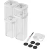 Bild von Zwilling Vakuumbehälter CUBE, Kunststoff, (Set, 6-tlg), modulare, stapelbare Aufbewahrungsboxen