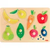 Bild von Haba Steckpuzzle Obst & FarbenFarben, Puzzleteile