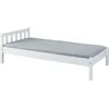 Bild von Inter Link Massivholzbett Vilmar, Einzelbett, Doppelbett, Gästebett, Jugendbett, Kiefer Massiv, ohne Lattenrost, 90/140 x 200 cm