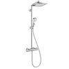 Bild von hansgrohe Duschsystem Crometta E Showerpipe, Höhe 120.1 cm, 240 1jet mit Thermostat - Chrom