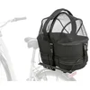 Bild von TRIXIE Tierfahrradkorb Hundefahrradkorb mit Netzhaube für Gepäckträger - schwarz - 29 × 42 ×