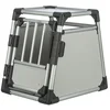 Bild von TRIXIE Tiertransportbox Transportbox, Aluminium - hellgrau/silber - 46 × 56 × 60 cm