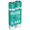 Bild von ANSMANN AG Telefon Akku AAA 550mAh 1,2V, 2 Stück, DECT Akku 550 mAh (1.2 V)