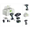 Bild von FESTOOL Akku-Schrauber TXS 12 2,5-Set Akku Bohrschrauber 12 V 30 Nm Brushless (576874)