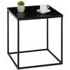 Bild von IDIMEX Beistelltisch HILAR, Beistelltisch Sofatisch 40x40 Couchtisch Ablagetisch Tischplatte Metal