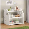 Bild von IDIMEX Kinderregal YASMIN, Bücherregal, Montessori Spielzeugregal Kinderzimmer Regal aus Massivho