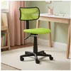 Bild von IDIMEX Schreibtischstuhl MILAN, Kinderzimmer Drehstuhl mit ergonomischer Rückenlehne atmungsaktiv Grün