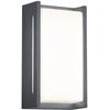 Bild von TRIO Leuchten LED Außen-Wandleuchte INDUS, LED fest integriert, Warmweiß, Wandleuchte Hauswand IP54 Fassadenbeleuchtung warmweiß 3000K, 23x12 cm
