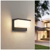 Bild von TRIO Leuchten LED Außen-Wandleuchte NESTOS, Outdoor Wandlampe Hauswand IP54, LED 13W 1300 Lumen 3000 K, LED fest integriert, Warmweiß, LED Wandlampe Garten Terrasse Hauswand, Schirm Kunststoff Breite 23 cm