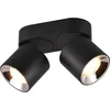 Bild von TRIO Leuchten Deckenleuchte GUAYANA, Deckenspot 2-flammig exkl 2x GU10 max 10W Spot verstellbar, Leuchtmittel wechselbar, warmweiß - kaltweiß, als Aufbauspot oder Einbauspot nutzbar Spot schwenkbar und drehbar