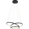 Bild von TRIO Leuchten LED Pendelleuchte DARVIN, LED Hängelampe 34W 4500 Lumen, dimmbar, Lichtfarbe einstellbar, Dimmfunktion, LED fest integriert, warmweiß - kaltweiß, CCT 2300/3000/4000K warmweiß-kaltweiß, höhenverstellbar bis max 150cm