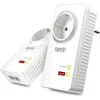 Bild von Fritz! FRITZ!Powerline 1220 Set Reichweitenverstärker, 2er-Set, Powerline bis 1.200 MBit/s, Steckdose, je 2x Gigabit-LAN