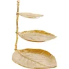 Bild von Kare Design Etagere Deko Etagere Leaf Gold, Aluminium