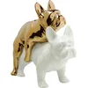 Bild von Kare Design Dekofigur Deko Figur Love Dogs Gold