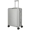 Bild von travelite Hartschalen-Trolley NEXT Aluminium Rahmenkoffer, 4 Rollen, variable Packplatte, Packwand und durchdachte Innenaufteilung