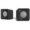 Bild von Speedlink TWOXO Stereo Speakers, schwarz - PC-Lautsprecher 2.0 (5 W, mit Klinkenstecker für Gaming und Musik)