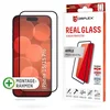 Bild von Displex Displayschutzglas Real Glass FC für Apple iPhone 15, Apple iPhone 15 Pro, Displayschutzfolie Displayschutz kratzer-resistent 10H splitterfest