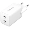 Bild von Intenso Intenso W40CC GaN USB Ladegerät 40 W 2x USB-C® Weiß Innenbereich GaN, USB-Ladegerät (W40CC GaN)