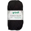 Bild von Gründl 50 Gramm Gründl Cotton Quick Uni Farbauswahl Häkelwolle