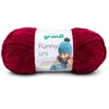Bild von Gründl Funny Chenille Wolle uni einfarbig zum Stricken Häkeln, Chenillegarn Häkelwolle, 120,00 m (Chenillewolle, Flauschgarn, Kuschelwolle), weich und pflegeleicht