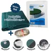 Bild von Planet Pool Pool-Abdeckplane Abdeckplane für 350cm Rund Pools und Schwimmbecken (Komplett-Set, 1-St), Spannseil