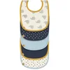Bild von LÄSSIG Lätzchen Little Water, Whale, (Set, 5-St), PETA-approved vegan
