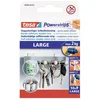 Bild von tesa Klebehaken tesa POWERSTRIPS® Large Doppelseitiger Klebestreifen Weiß Inhalt: 10, (POWERSTRIPS® Large)