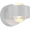 Bild von SCHÖNER WOHNEN-Kollektion LED Wandleuchte CHIA, LED fest integriert, Warmweiß, SCHÖNER WOHNEN Kollektion, Up- und Downlight