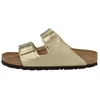 Bild von Birkenstock Arizona Birko-Flor Schmal Damen Sandale Sandaletten, Sommerschuhe, Badeschuhe, Riemchen, Schlappen