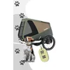 Bild von Croozer Fahrradhundeanhänger Dog Enna Hundeanhänger. Für Hunde bis 35 kg., Komfortable Stehhöhe Frontbereich, für alte und kranke Hunde geeignet