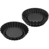 Bild von Zenker Obstkuchenform Zenker Torteletts BlackMetallic 10 cm, 6 Stück
