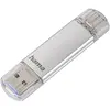 Bild von Hama USB-Stick "C-Laeta", USB-C 3.2 Gen 1, 16GB, 40 MB/s, Silber